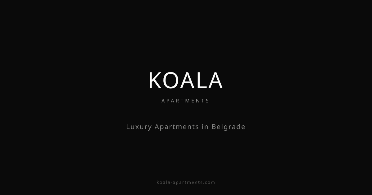 Koala Apartments website screenshot